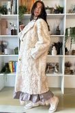 Paloma Dusk Premium Faux Fur Coat Blonde